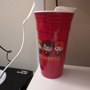 Red Hogwarts Character Cup